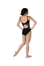 Load image into Gallery viewer, Ladies DANZNMOTION Alexis Camisole Leotard with Mesh Inserts