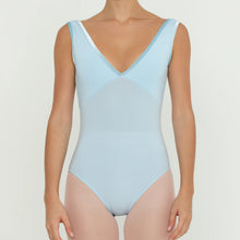 Load image into Gallery viewer, Ladies BULLET POINTE Velvet Trim Leotard