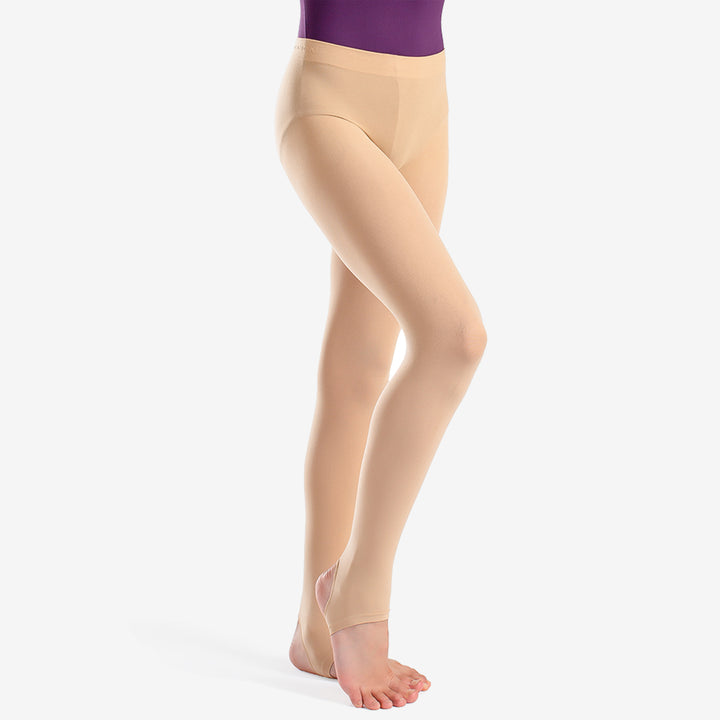 Girls Seamless Stirrup Dance Tights - Stirrup Tights, So Danca TS77