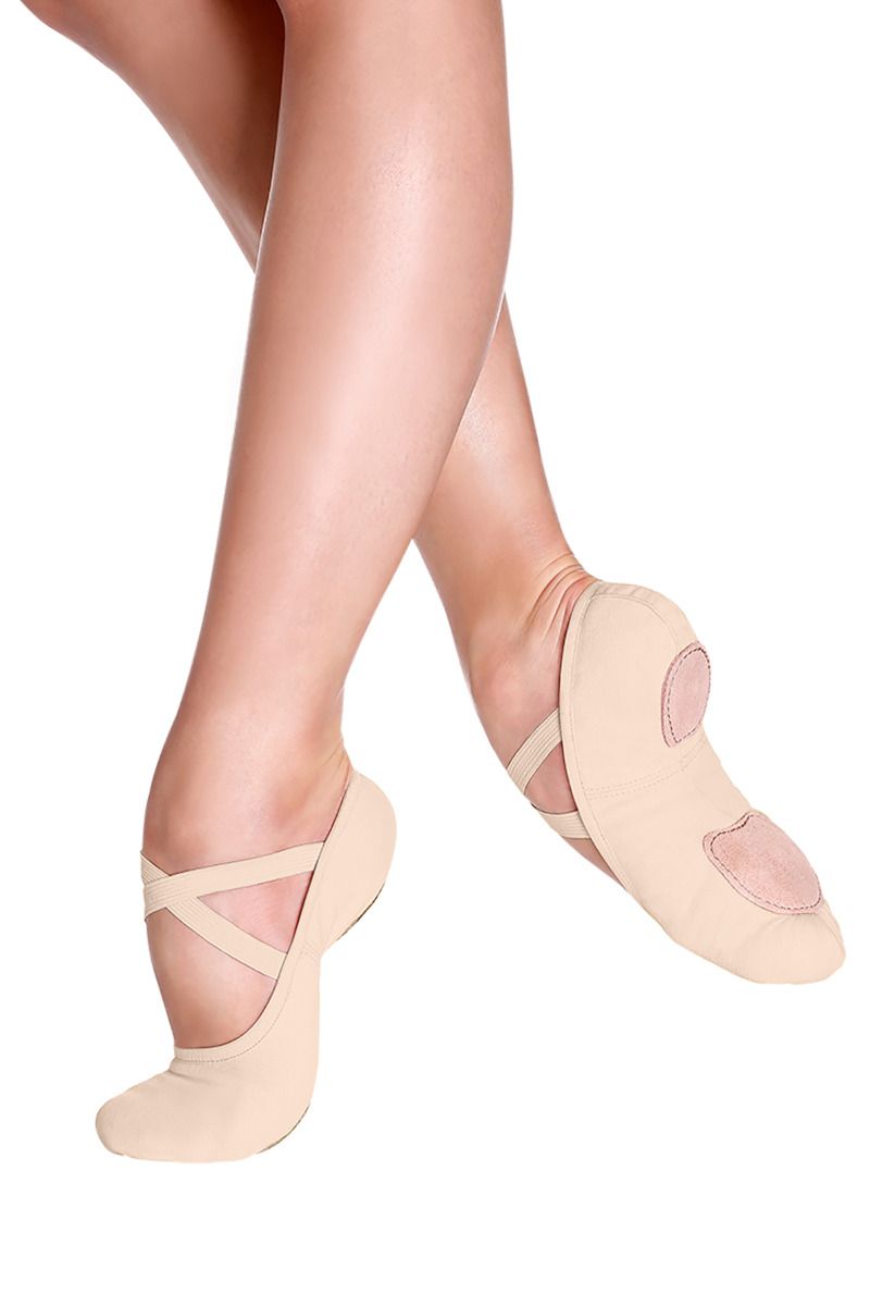 SODANCA BA23 Adult Split Sole Canvas Ballet Shoe